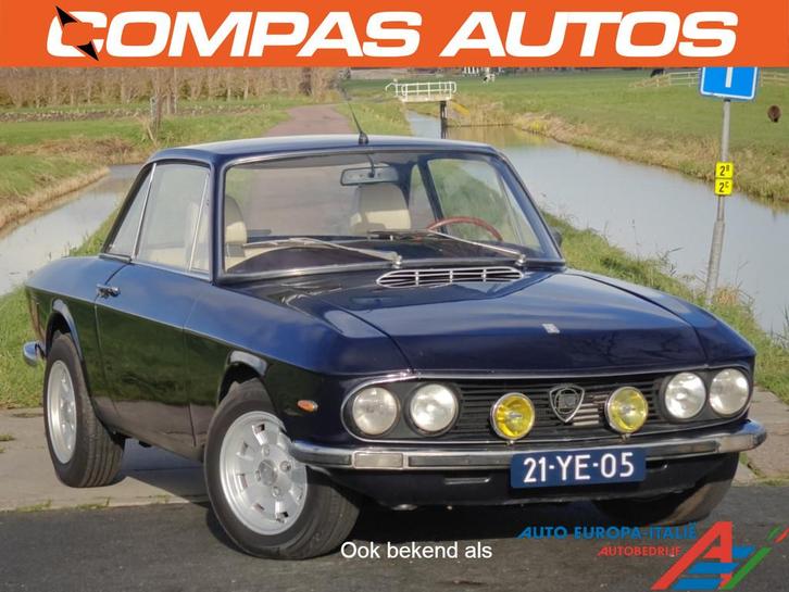 Lancia Fulvia 1.3 Serie 3 (bj 1976), Auto's, Oldtimers, Bedrijf, Te koop, Lederen bekleding, Lancia, Benzine, Coupé, Handgeschakeld