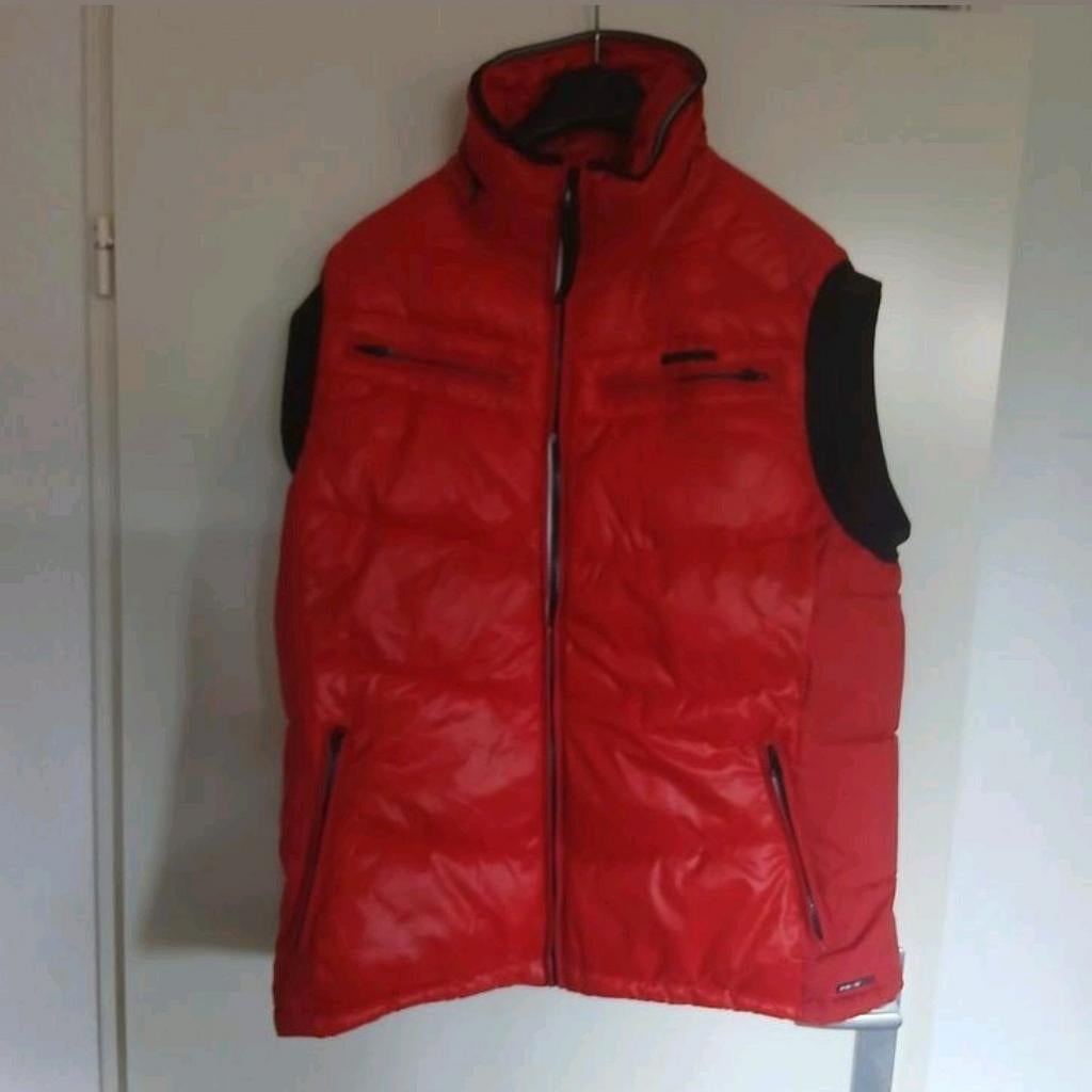 gaastra bodywarmer kleur rood met zwart mt 58 3xl xxxl, Ophalen of Verzenden, Overige maten, Rood, Gaastra