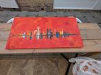 Schilderij ‘Orange Town’ van Wiku, Ophalen