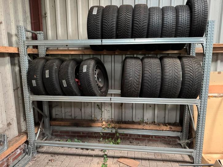 Professionele bandenrek / bandenstellage / bandenopslag, Auto diversen, Overige Auto diversen, Ophalen