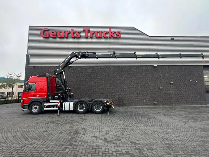 Volvo FM 500 6X4 R TREKKER / BAKWAGEN MET HIAB X-HIPRO 418EP, Auto's, Vrachtwagens, Bedrijf, ABS, Achteruitrijcamera, Airconditioning