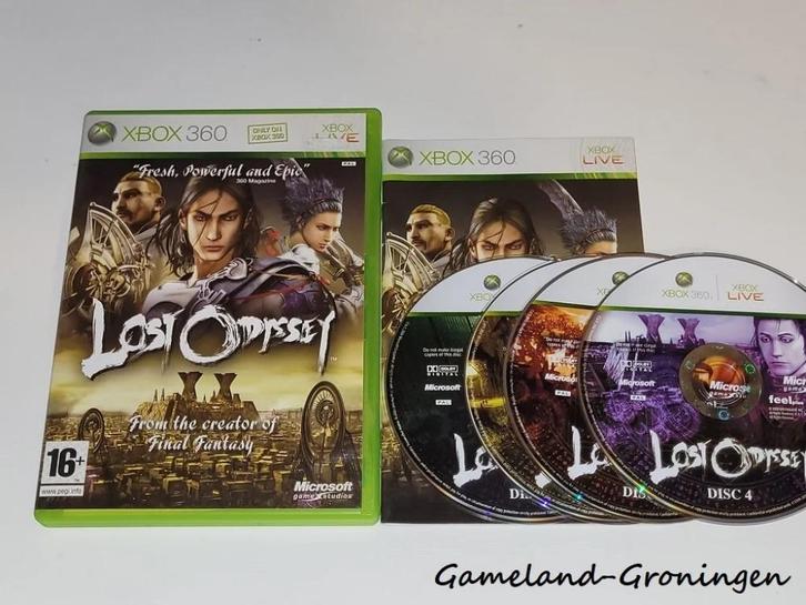Lost Odyssey (Xbox 360) Compleet, Spelcomputers en Games, Games | Xbox 360, Gebruikt, Role Playing Game (Rpg), 1 speler, Vanaf 3 jaar