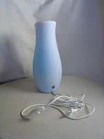 Vintage blauw glazen tafellamp Mylonit Ikea jaren 80-90, Jaren 80-90, Ophalen of Verzenden, Minder dan 50 cm, Glas