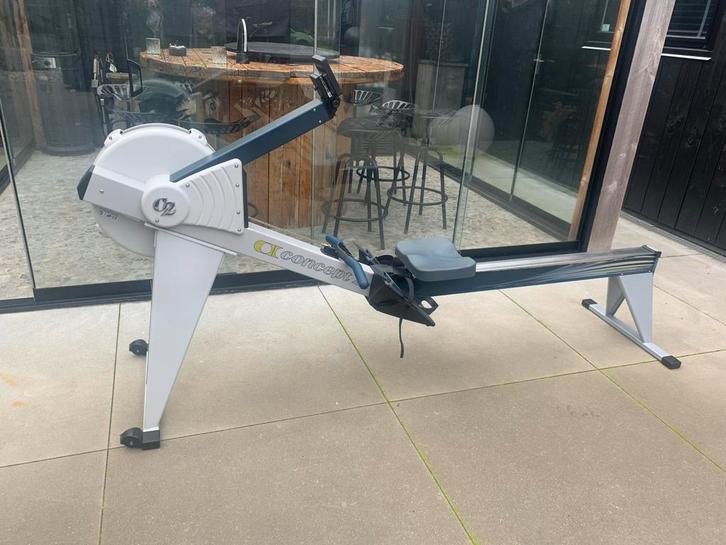 Concept 2 Roeier Model E - Nieuwe PM5 Display, Sport en Fitness, Fitnessmaterialen, Zo goed als nieuw, Armen, Ophalen
