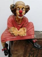 Jun Asilo style. Clown. Resin. 36/46 cm., Verzamelen, Beelden en Beeldjes, Zo goed als nieuw, Mens, Ophalen