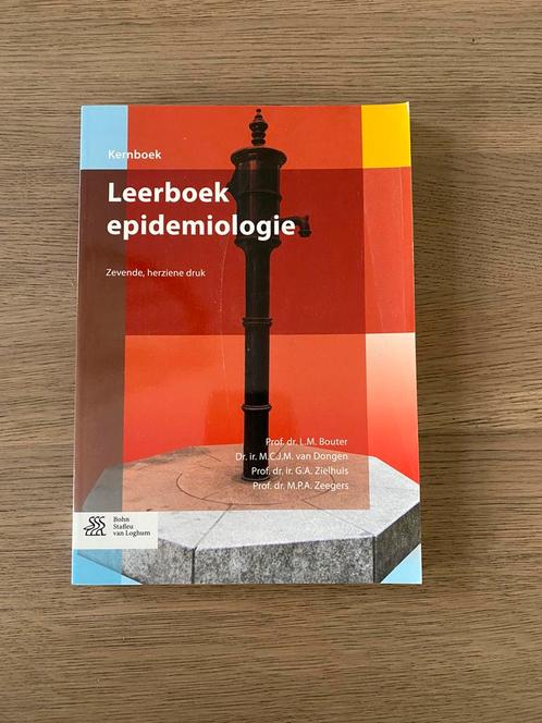 Bouter - Leerboek Epidemiologie (7e editie), Boeken, Studieboeken en Cursussen, Zo goed als nieuw, HBO, Ophalen of Verzenden