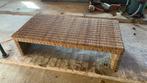 Rotan tafel, Huis en Inrichting, Tafels | Salontafels, Ophalen, Overige materialen, 50 tot 100 cm, Zo goed als nieuw