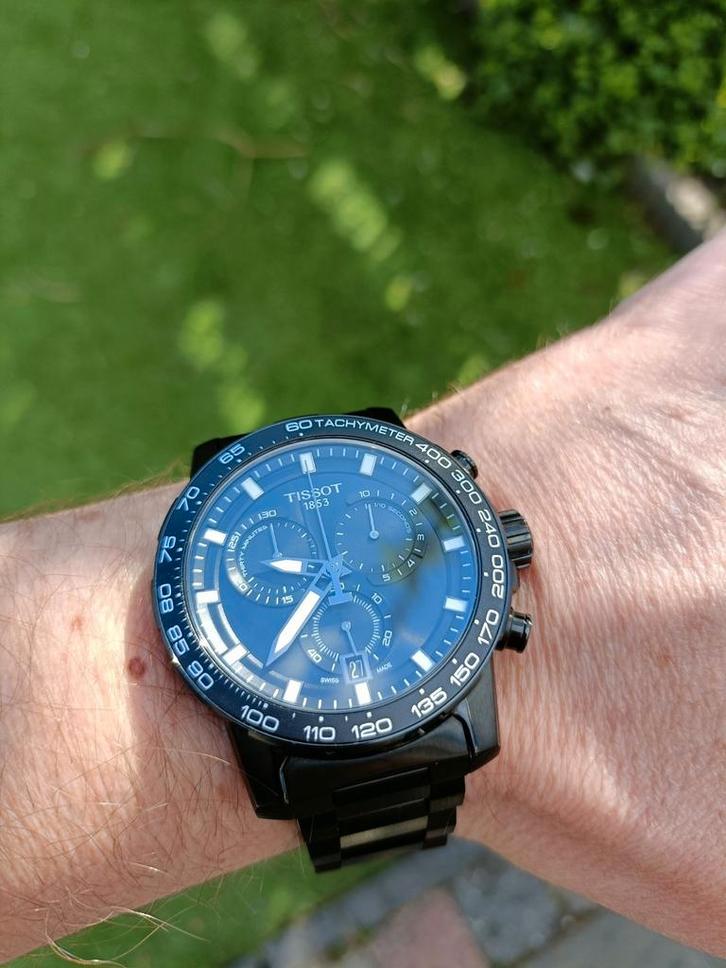 Tissot Supersport Chrono horloge, Sieraden, Tassen en Uiterlijk, Horloges | Heren, Zo goed als nieuw, Polshorloge, Overige merken