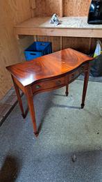 Antieke houten tafel met lades, Antiek en Kunst, Ophalen