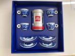 Illy collection 2005  4 espresso kopjes Rufus Willis, Ophalen of Verzenden, Nieuw, Porselein, Kop en/of schotel