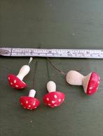 Paddestoel stekers ., Diversen, Kerst, Ophalen of Verzenden, Zo goed als nieuw