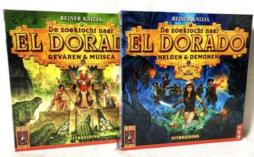 El Dorado uitbreiding - Helden & Demonen / Gevaren & Muisca beschikbaar voor biedingen
