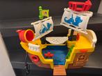 Piratenboot met poppetjes, Ophalen, Zo goed als nieuw