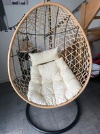 Hangstoel /Egg chair, Ophalen, Zo goed als nieuw, Wit, Eén