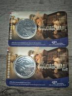 Het woudagemaal vijfje bu en unc in coincard, Ophalen of Verzenden, Koningin Beatrix, Euro's