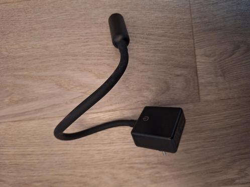 Buigbare lamp met tap functie, Huis en Inrichting, Lampen | Losse lampen, Zo goed als nieuw, Spaarlamp, Overige fittingen, Ophalen of Verzenden
