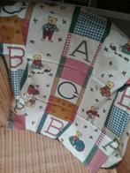 Lap kinderkatoen met beertjes en letters, 75x93 cm, Geel, Nieuw, Ophalen of Verzenden, 30 tot 120 cm