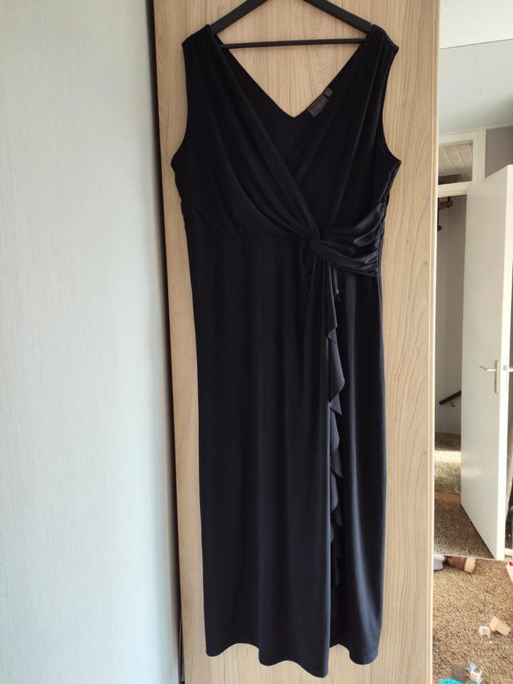 Elegante zwarte jurk van BPC Selection Premium - 48/50, Kleding | Dames, Gelegenheidskleding, Gedragen, Maat 46/48 (XL) of groter