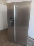 AEG Amerikaanse koelkast RVS, Ophalen, 200 liter of meer, 60 cm of meer, Met aparte vriezer