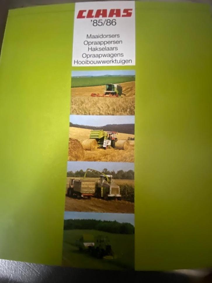 Werktuigfolders, Boeken, Catalogussen en Folders, Zo goed als nieuw, Folder, Ophalen of Verzenden