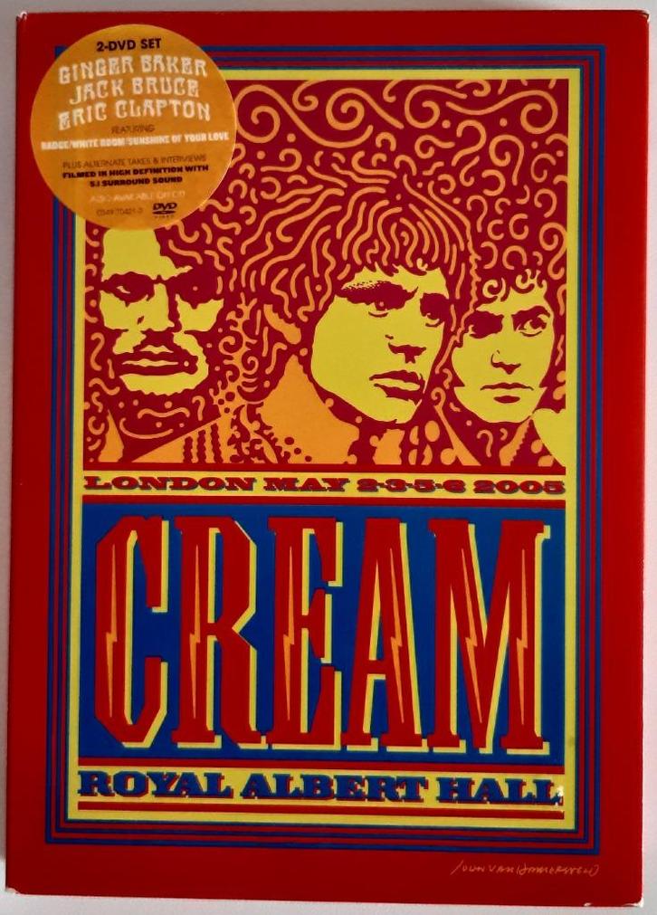 Cream 2x, Cd's en Dvd's, Cd's | Rock, Zo goed als nieuw, Poprock, Ophalen of Verzenden