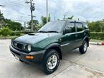 Nissan Terrano (II) 2.4 4WD 3DR 1999 Groen, Auto's, 118 pk, 4 cilinders, 2800 kg, Origineel Nederlands