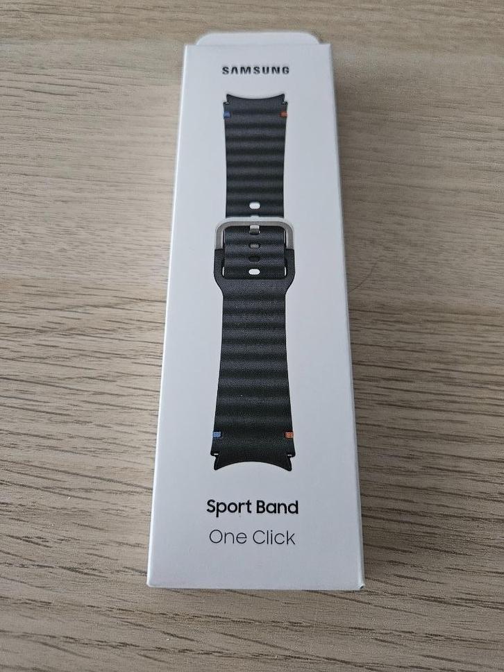 Samsung Galaxy Watch Sport Band (horlogebandje) S/M Grijs, Sieraden, Tassen en Uiterlijk, Smartwatches, Nieuw, Android, Grijs