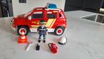 71375 playmobil Brandweercommandant + auto, Ophalen, Zo goed als nieuw