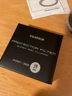 Fujifilm protector filter 39mm nieuw, Audio, Tv en Foto, Fotografie | Filters, Ophalen of Verzenden, Zo goed als nieuw, 70 tot 80 mm
