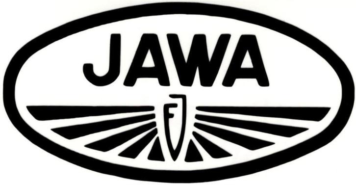JAWA sticker #6, Motoren, Accessoires | Stickers, Ophalen of Verzenden