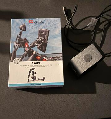 Crosscall X-Ride Motorfiets Telefoonhouder + Docklader beschikbaar voor biedingen