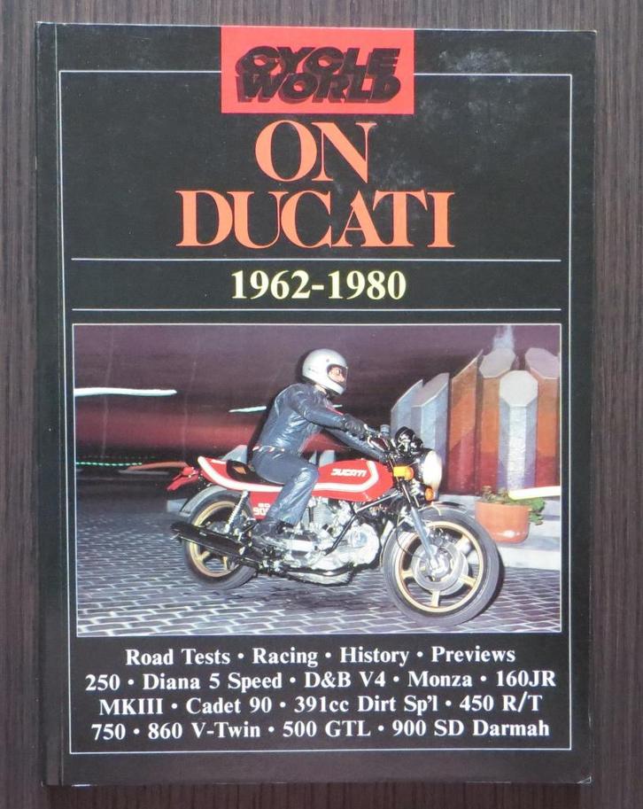 Cycle World on Ducati 1962-1980 (uitgiftejaar 1987), Boeken, Motoren, Gelezen, Merk of Model, Verzenden