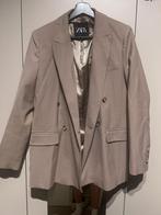 Zara Beige Blazer - Maat S, Beige, Ophalen of Verzenden, Zo goed als nieuw, Jasje
