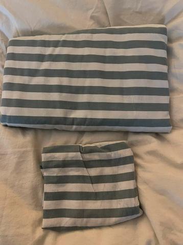 Dekbedovertrek wereldkaart / strepen van Covers&Co beschikbaar voor biedingen