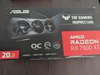 ASUS TUF Gaming Radeon RX 7900 XT OC 20GB, Computers en Software, Videokaarten, AMD, PCI-Express 4, Ophalen of Verzenden, Zo goed als nieuw