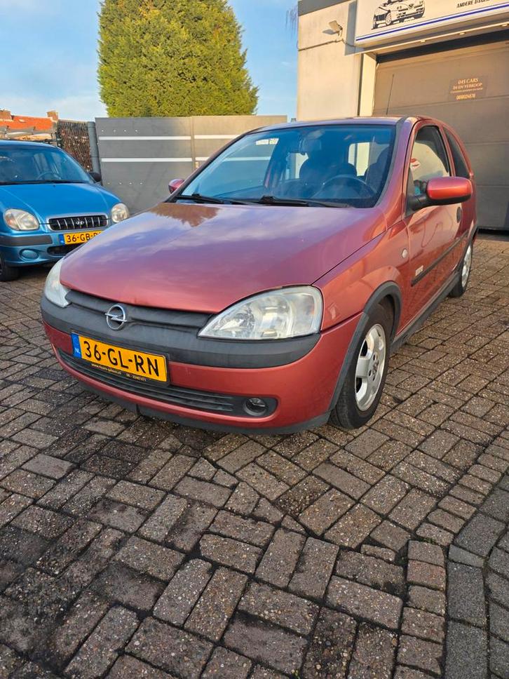 Opel corsa AUTOMAAT!, Auto's, Opel, Bedrijf, Benzine, C, Hatchback, Automaat, Origineel Nederlands, Rood, Voorwielaandrijving