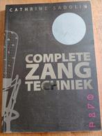 Complete zang techniek - Cathrine Sadolin, Boeken, Ophalen of Verzenden, Zo goed als nieuw, Instrument