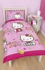 Dekbedovertrek Hello Kitty(2 stuks 15 €), Kinderen en Baby's, Kinderkamer | Beddengoed, Ophalen of Verzenden, Roze, Meisje, Dekbedovertrek