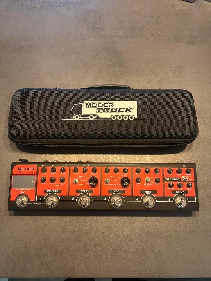 Mooer redtruck effect pedaal, Muziek en Instrumenten, Effecten, Zo goed als nieuw, Ophalen