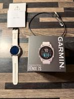 Garmin fenix 7s sporthorloge, Sieraden, Tassen en Uiterlijk, Sporthorloges, Gebruikt, Wit, Garmin, Ophalen of Verzenden
