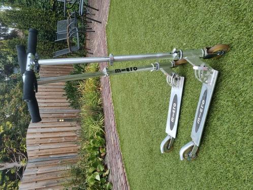 Te koop 2 (stunt)steppen opvouwbaar, in hoogte verstelbaar., Kinderen en Baby's, Speelgoed | Buiten | Actiespeelgoed, Gebruikt