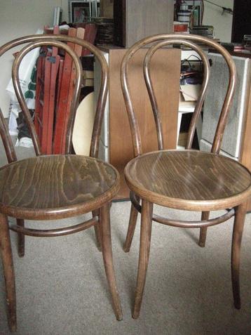 Stoelen Caffe Bistro hout Thonet - nette staat beschikbaar voor biedingen
