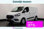 Ford Transit Custom 340 1.0 125PK EcoBoost Hybride Benzine A, Auto's, Bestelauto's, Automaat, Stof, Gebruikt, 2102 kg