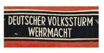 Deutscher 'Volkssturm' Wehrmacht Armband, Verzamelen, Militaria | Tweede Wereldoorlog, Duitsland, Landmacht, Kleding of Schoenen