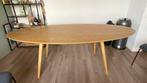 Ovalen tafel, 2.20 x 1.00, Huis en Inrichting, Tafels | Eettafels, Ophalen, Gebruikt, 100 tot 150 cm, 200 cm of meer