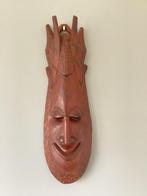 Afrikaans houten masker, Antiek en Kunst, Ophalen of Verzenden