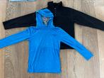 Fleece trui zwart en blauwe thermo hoodie Hurley maat 140, Kinderen en Baby's, Kinderkleding | Maat 140, Gebruikt, Ophalen of Verzenden