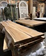 Partij Suar boomstamtafels tafelbladen goedkoopste van NL, Huis en Inrichting, Tafels | Eettafels, Rond, Nieuw, 200 cm of meer