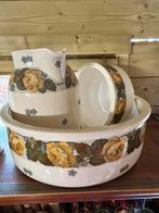 Antiek lampet stel Villeroy en Boch, Ophalen