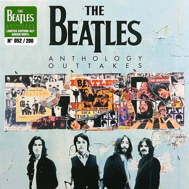 Beatles - Anthology outtakes 4lp green vinyl limited edition, Cd's en Dvd's, Vinyl | Pop, Nieuw in verpakking, 1960 tot 1980, 12 inch